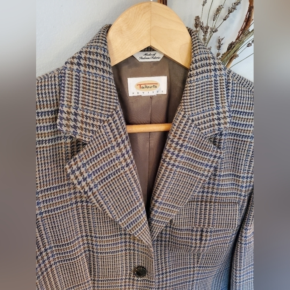 Talbots Lambswool Blazer - Picture 2 of 9
